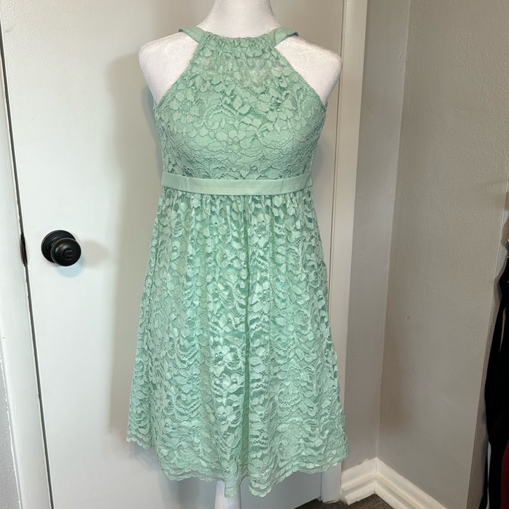 Davids Bridal flower girl / bridesmaid dress